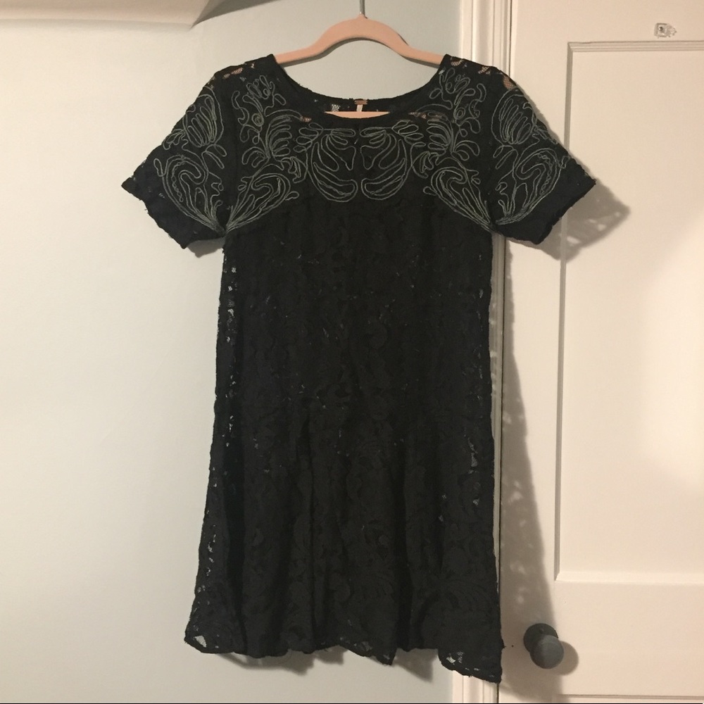 Free People Embroidered Dress