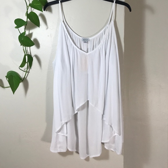 Chelsea Sky Gauze Cold-Shoulder Top. B096 - Picture 2 of 7