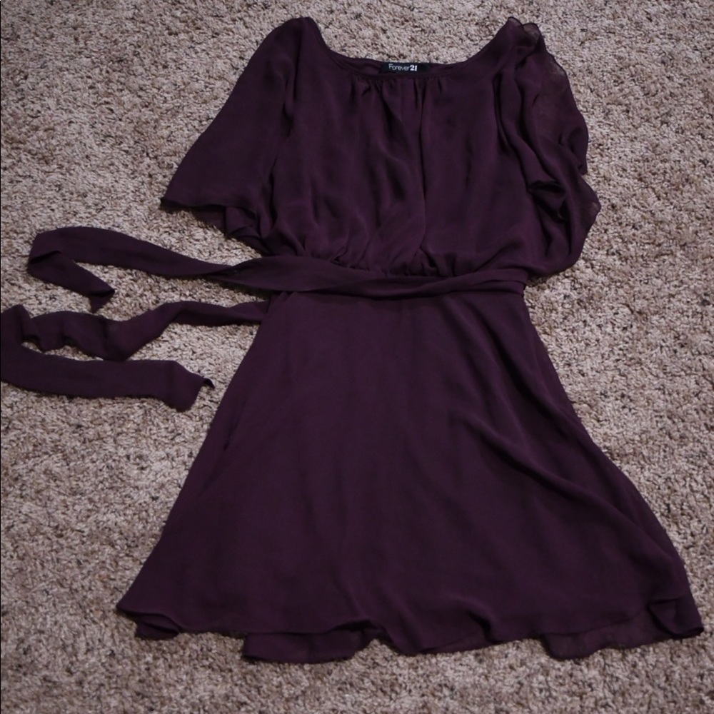 Plum colored dress Forever21