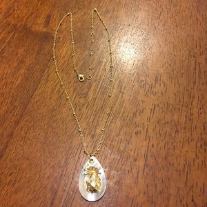 Cute pineapple shell necklace