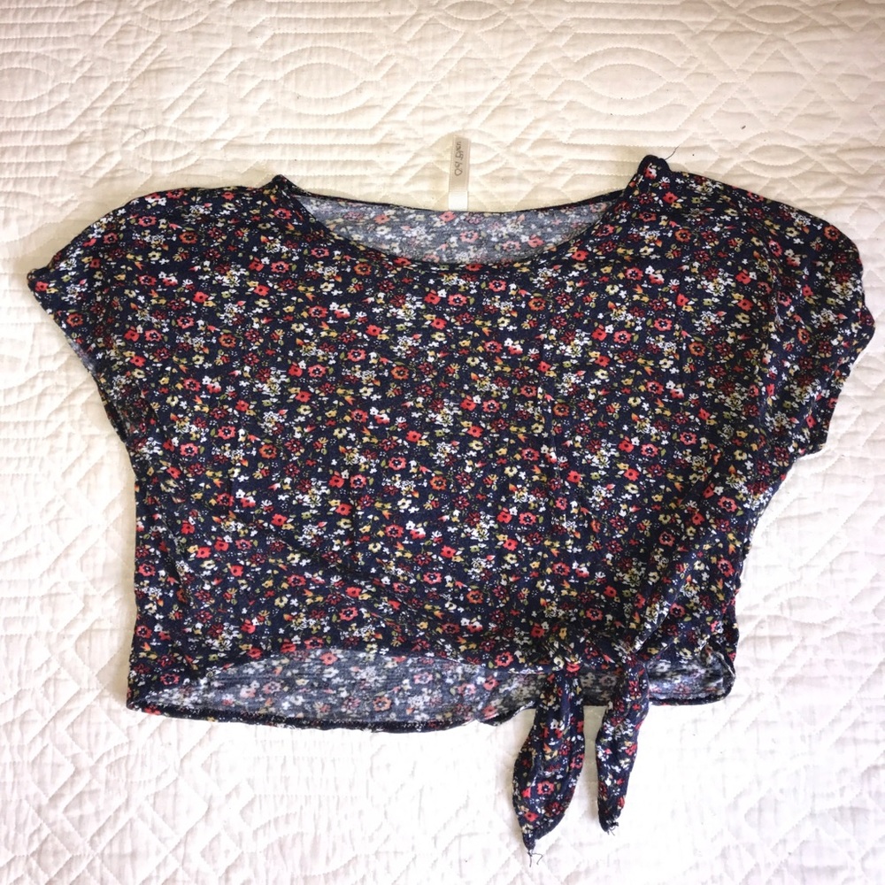 Floral Crop Top