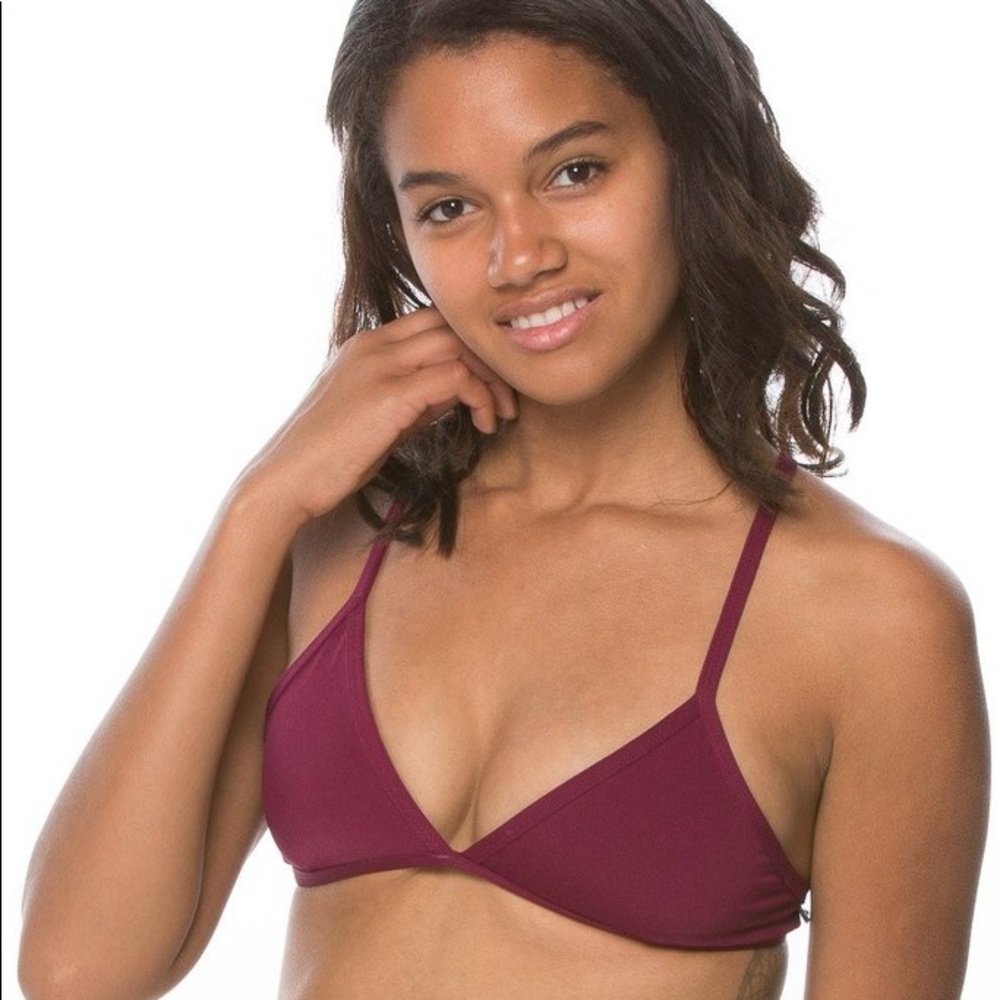 JOLYN Triangle Swim Bikini Top