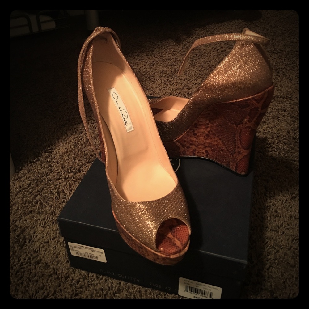 Oscar de la Renta Allaly Glitter