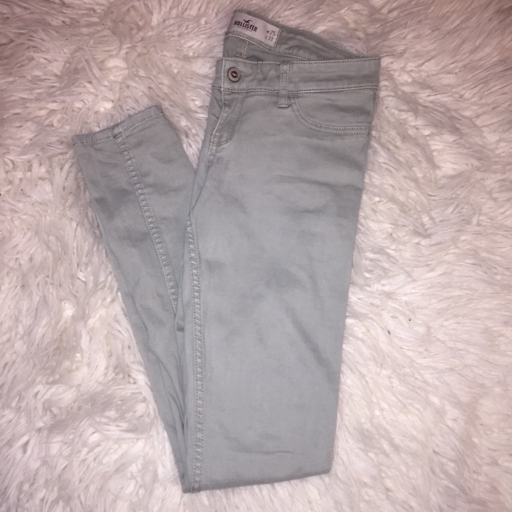 Green Skinny Jeans