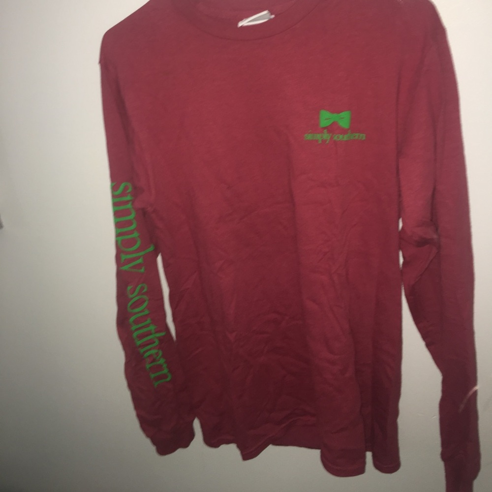 Long sleeve simply souther shirt NWOT