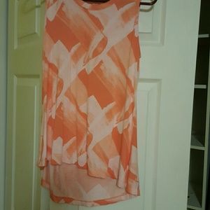 Hi loe hem sleevress y shirt