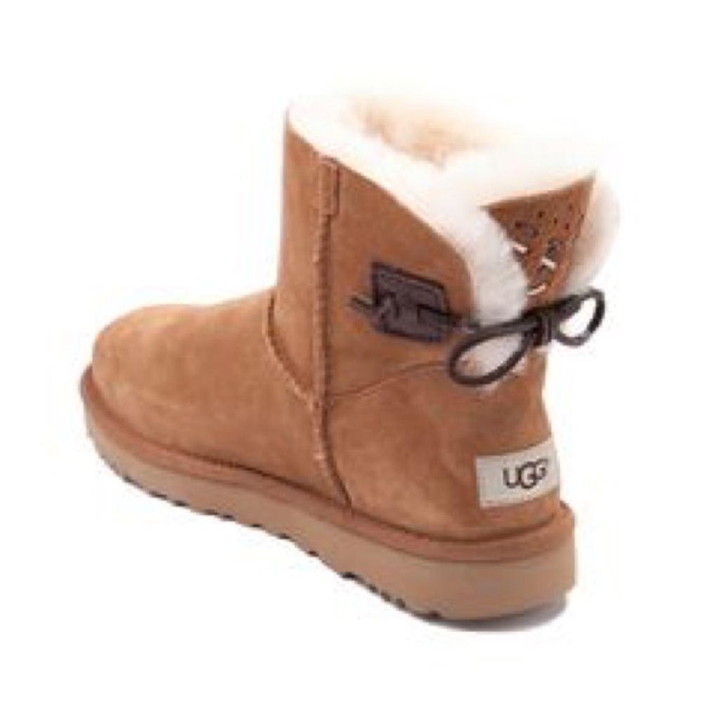 New Ugg Astoria Tehuano Brown Boots Size 7 - Picture 2 of 8