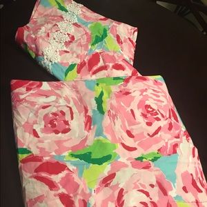 Lilly pulitzer HPFI duvet (queen/double) and Sham