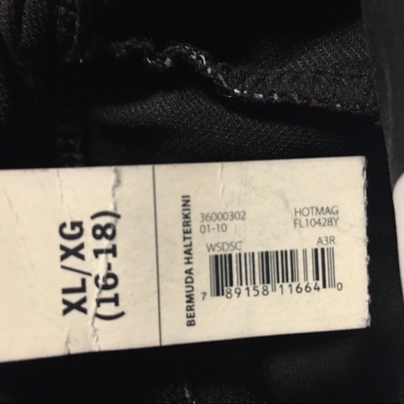 Faded Glory halterkini hotmag, embellished bust - Picture 6 of 6