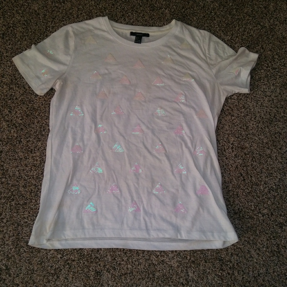 Sequin Triangle Top