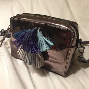 Rebecca Minkoff Metallic Mini Sofia Crossbody