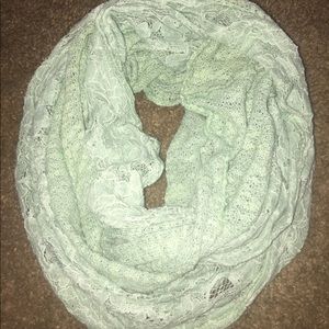 Mint infinity scarf