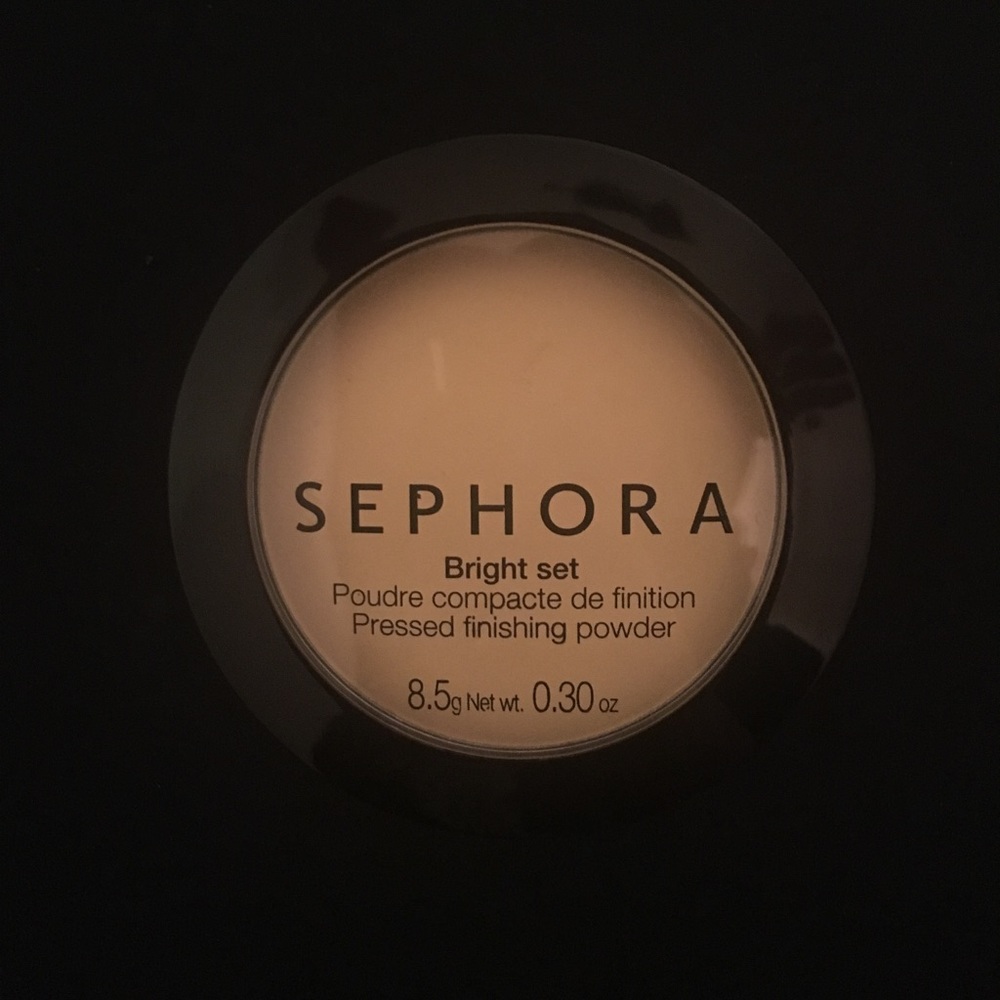 Sephora Bright Set Pressed Finishing Powder! 💛