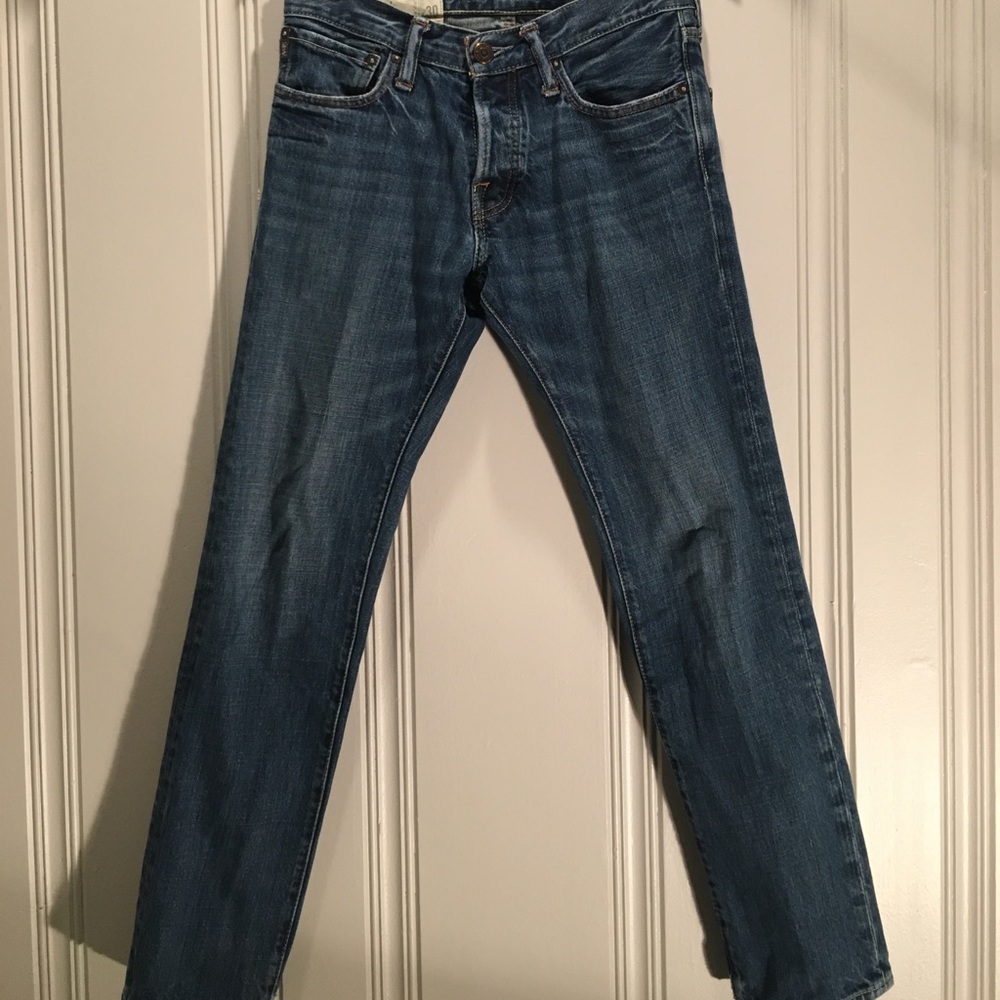 A&F men's low-rise jeans