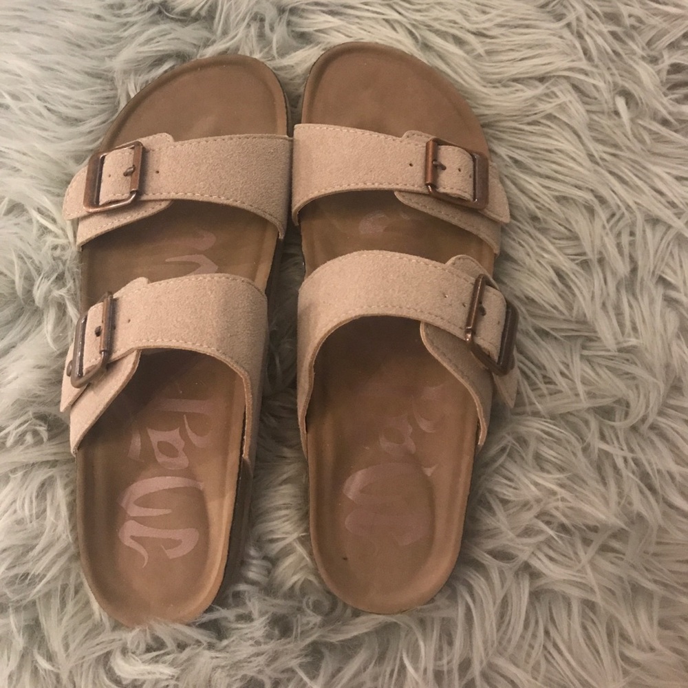 Target brand buckle sandals