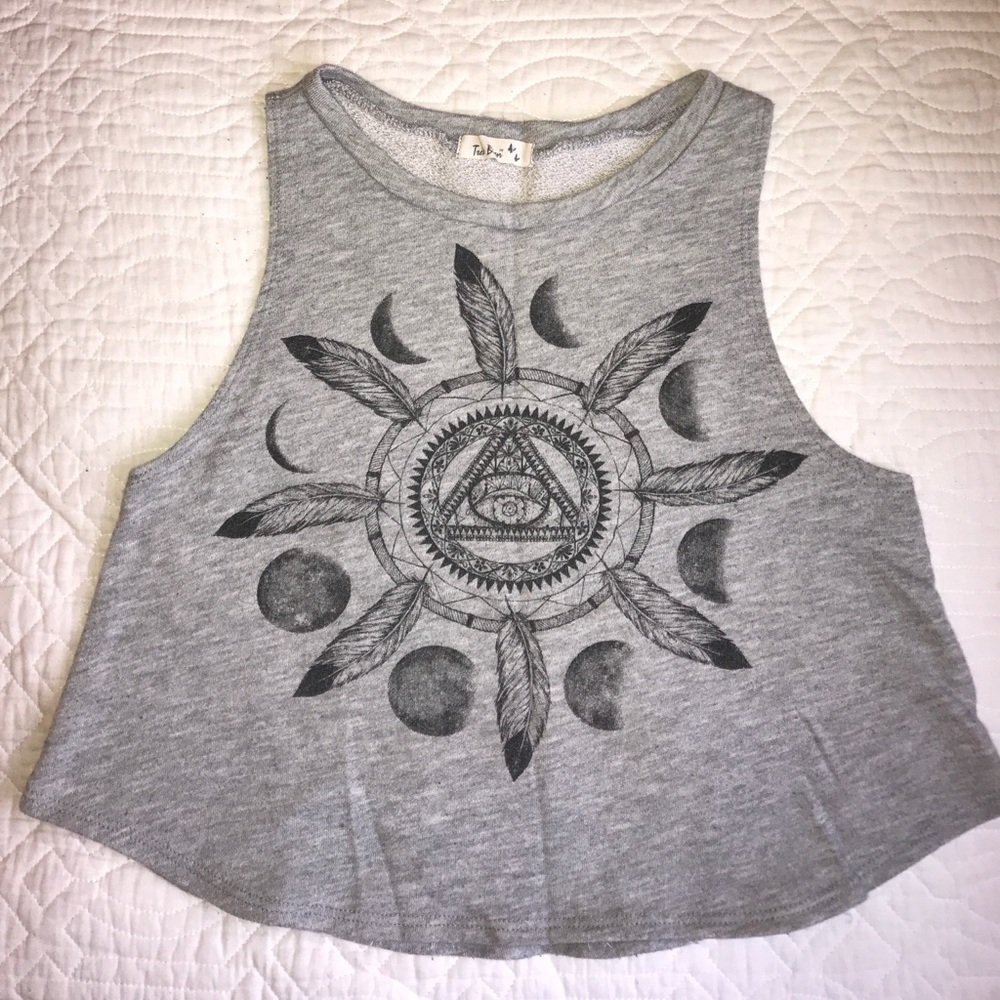 Dream catcher gray shirt