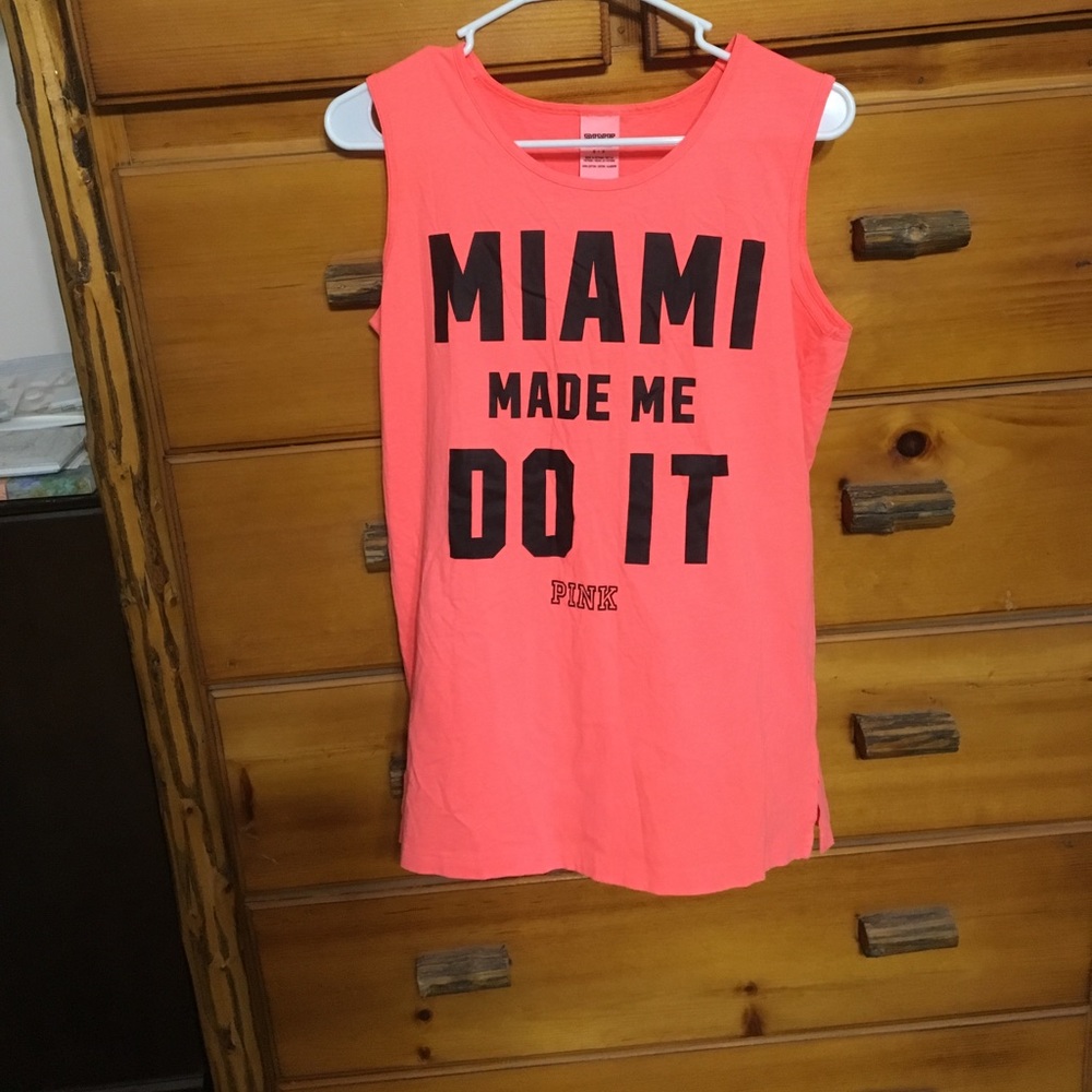 PINK cotton tank
