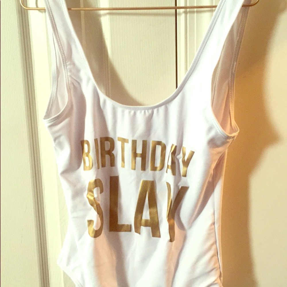 Birthday Slay Bodysuit / Swimsuit