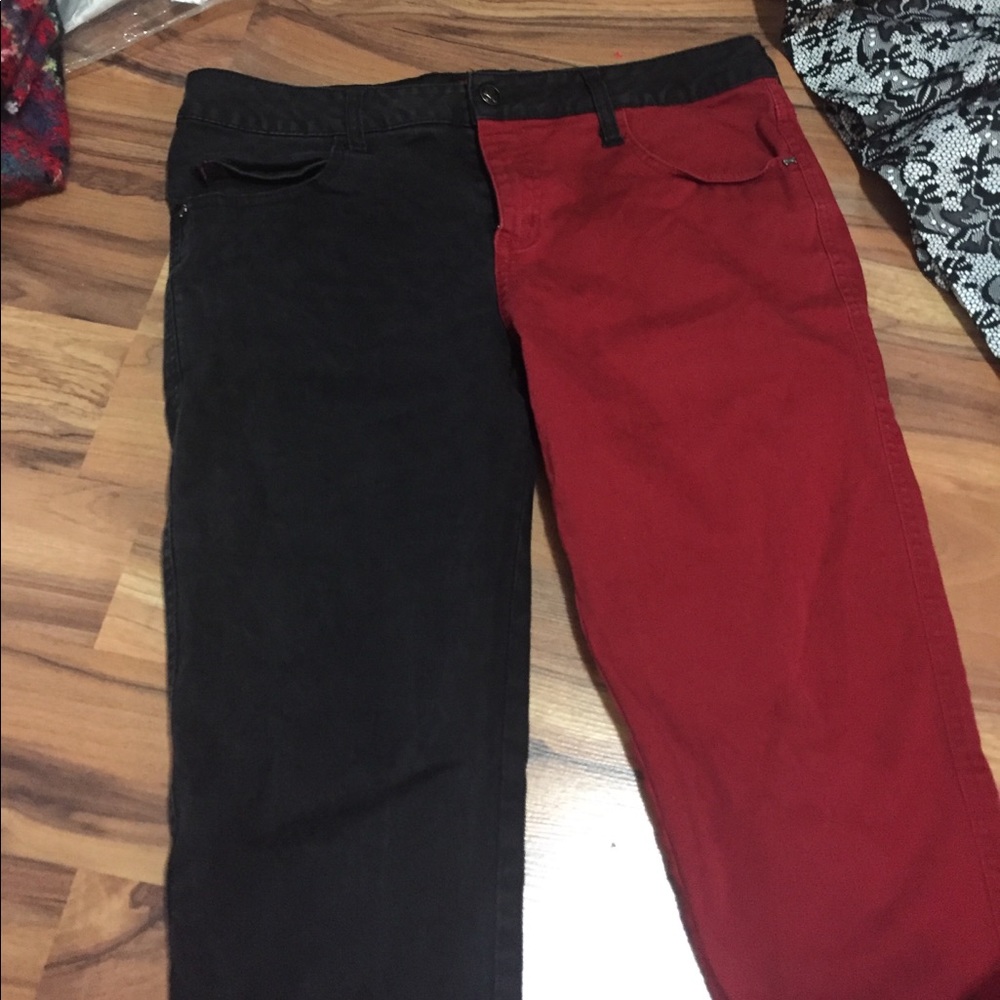 Royal Bones Half and Half Jeans