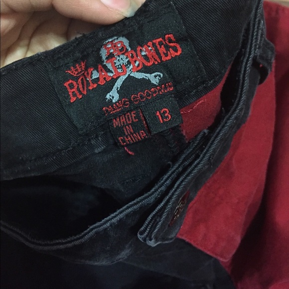 Royal Bones Half and Half Jeans - Picture 2 of 2