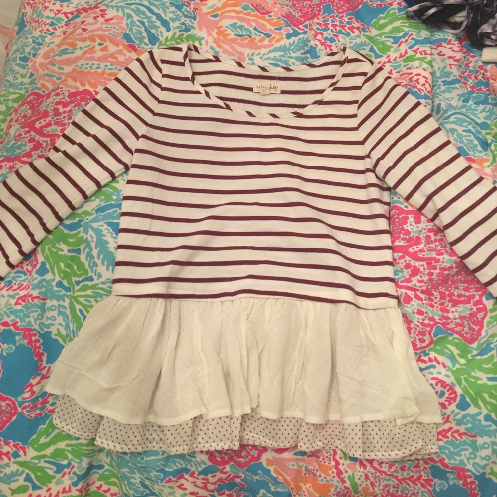 Boutique Ruffled top