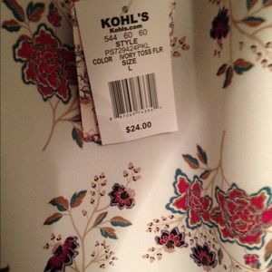 Skinny strap flowy floral shirt