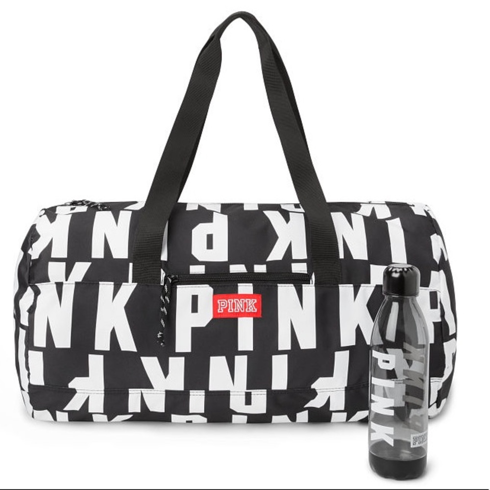 •Victoria's Secret PINK• Duffle Bag And Bottle - Picture 5 of 6