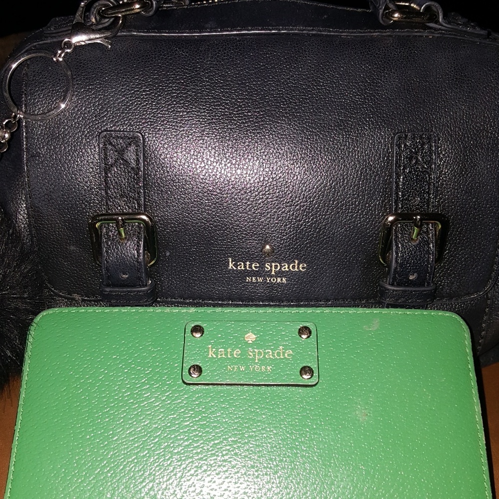 Satchel and wallet