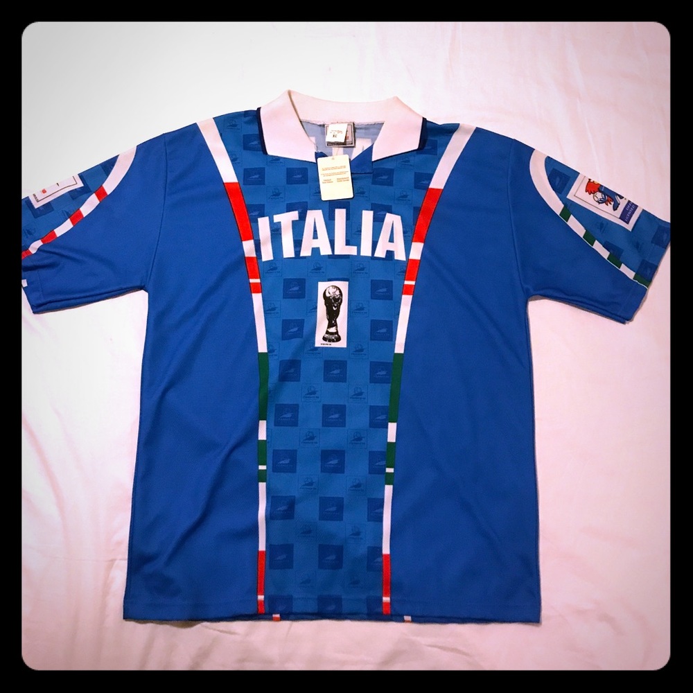 NWT Commemorative 1998 World Cup Italian Jersey