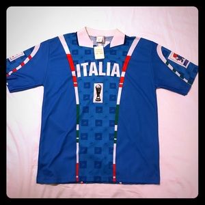 NWT Commemorative 1998 World Cup Italian Jersey
