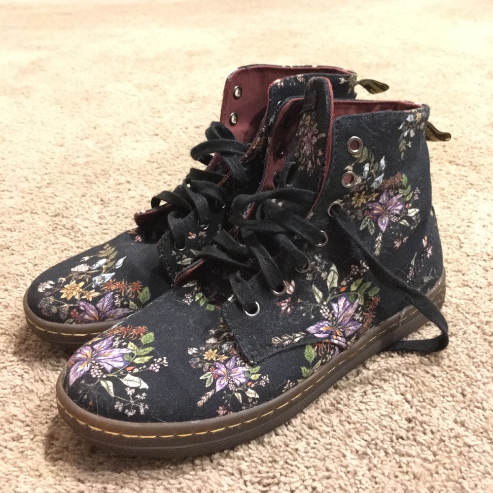 Floral Doc Martens