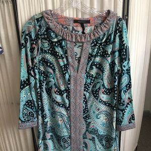BCBG Maximara Paisley Dress - NEVER WORN