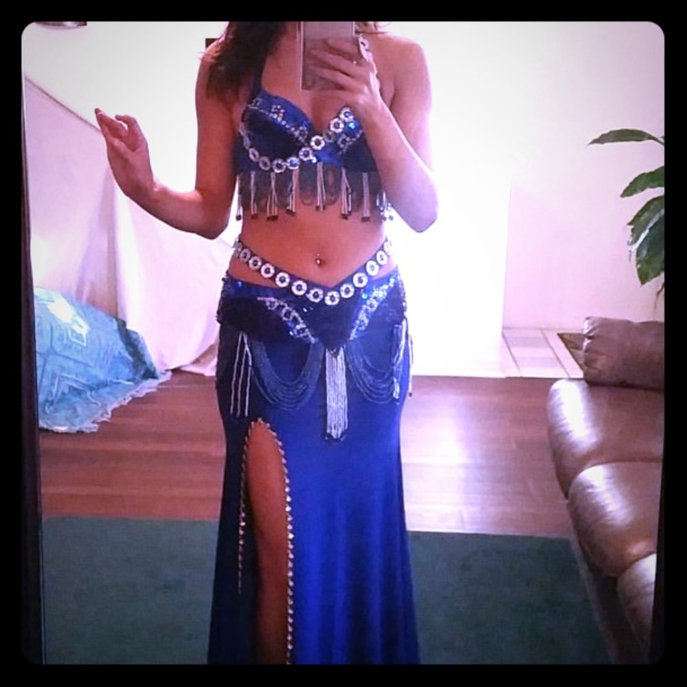 Belly dancing costume! Worn once!