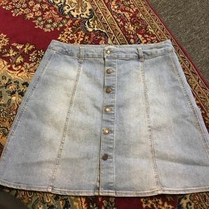 Jean skirt (target, mossimo supply co) $15 obo!!