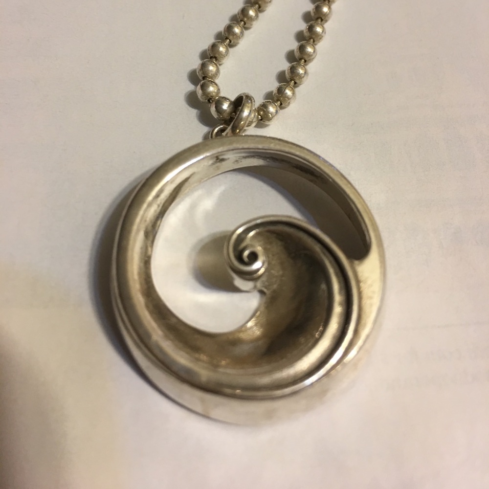 💕27 g Vintage 925 Sterling Silver Necklace - Picture 4 of 7