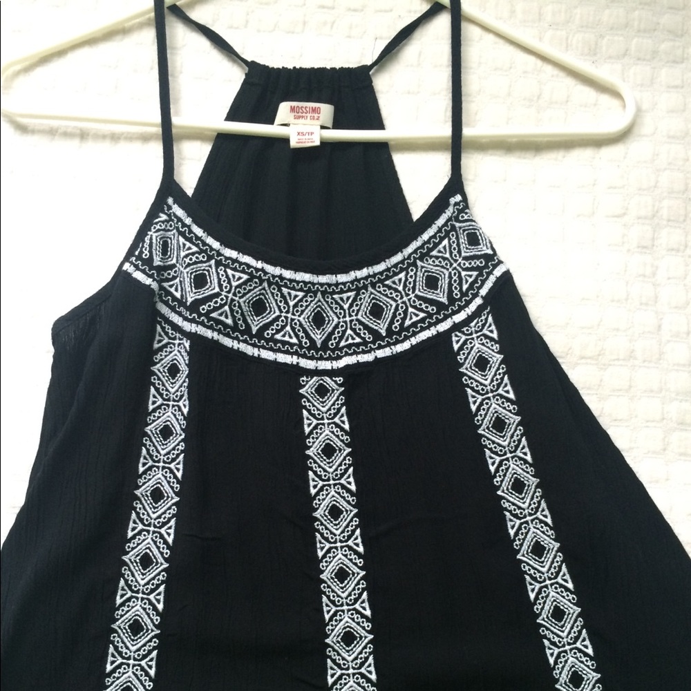 Target Aztec print racer back tee