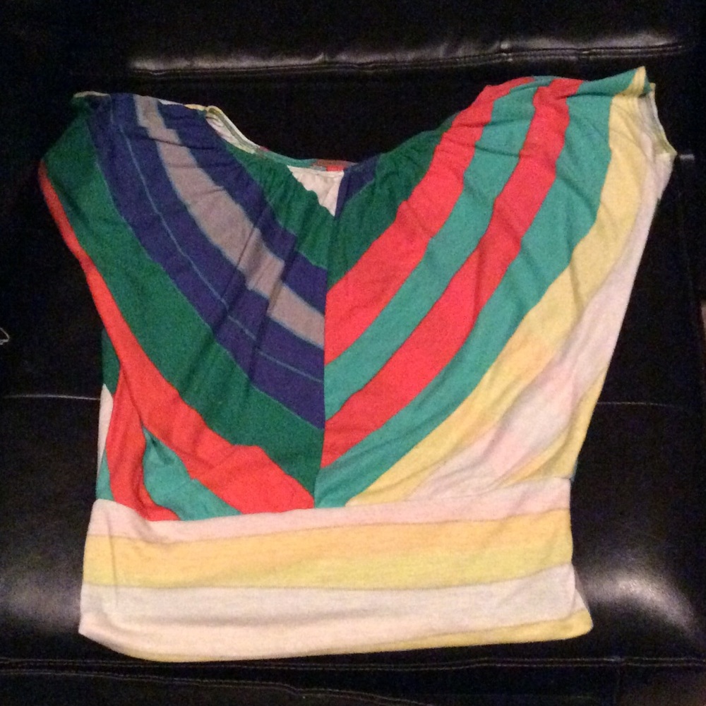 Colorful fitted bottom shirt