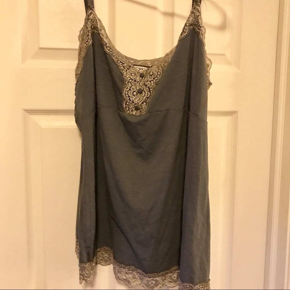 Gray tanktop