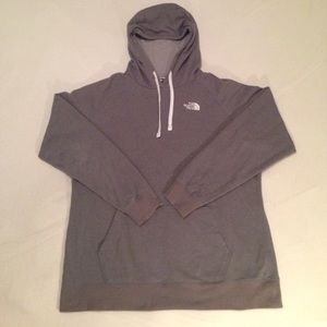 Women's North Face Grey Pullover Hoodie