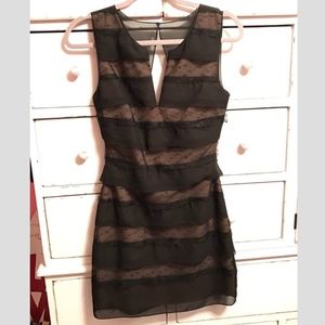 Black Lace Cocktail Dress