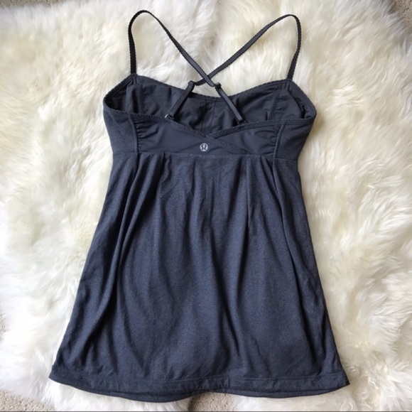 Lululemon Tank - Yoga Workout Top w/Built In Bra - Picture 2 of 7