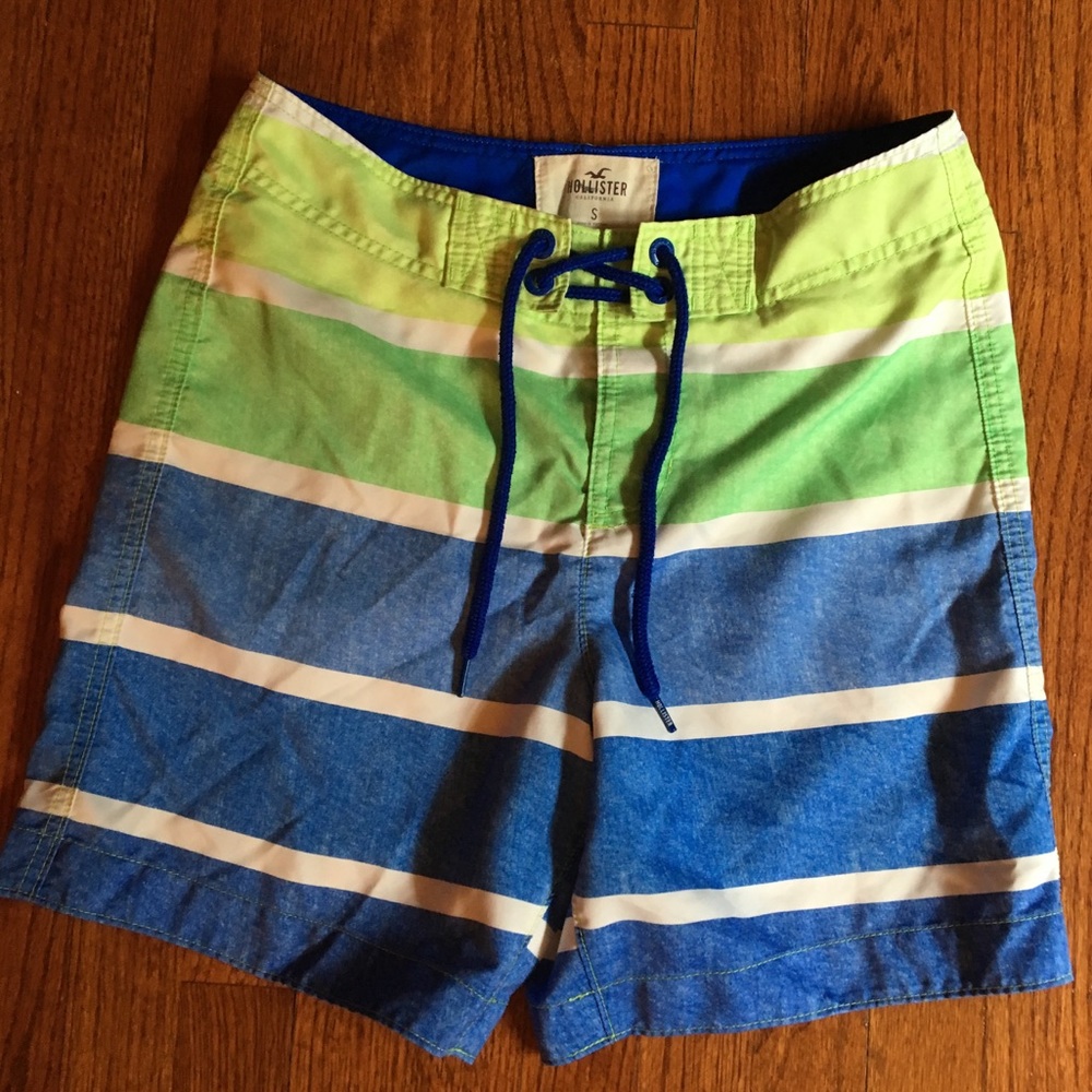 Blue and Green Hollister Swim Shorts & A&F suit