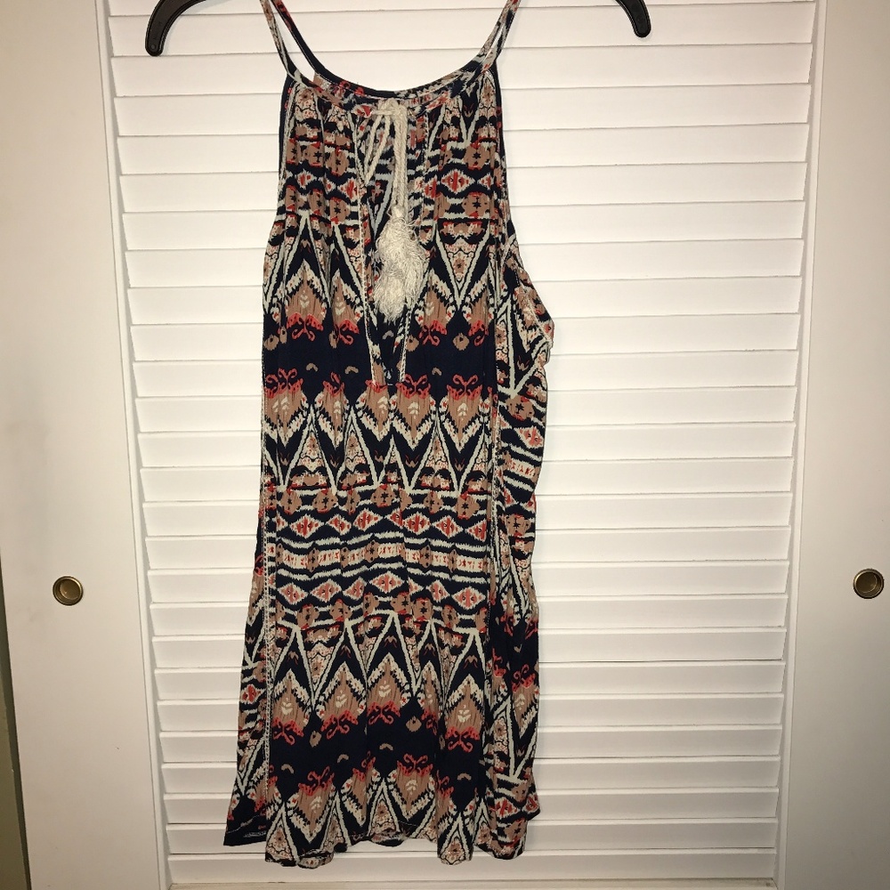 Halter Neck Tank with Tie Back