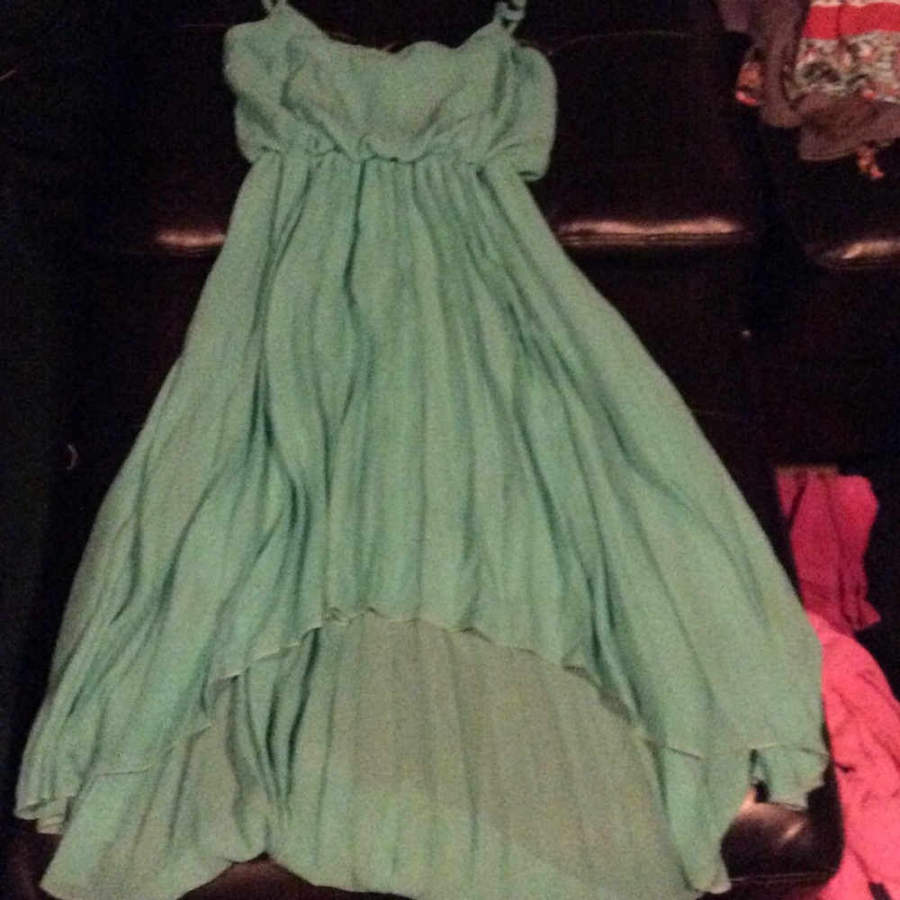 Chiffon high low dress