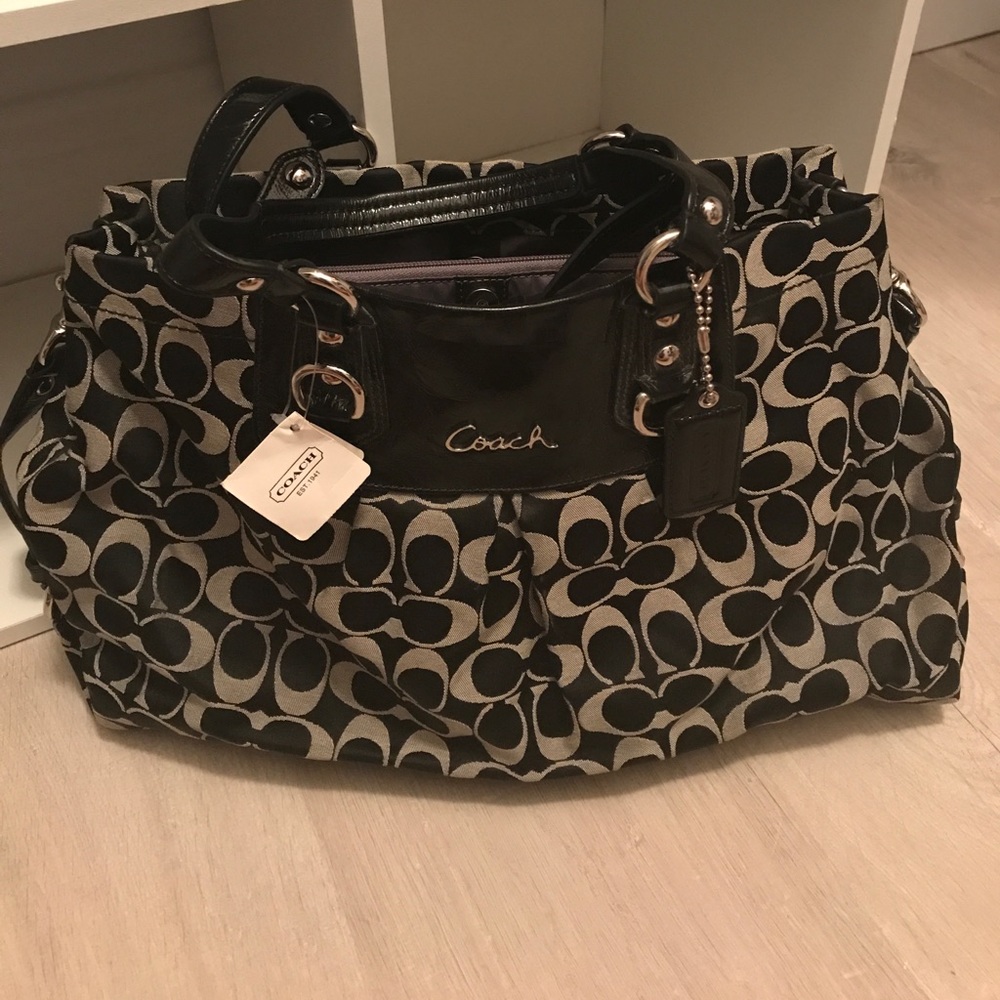 Coach Ashley signature bag
