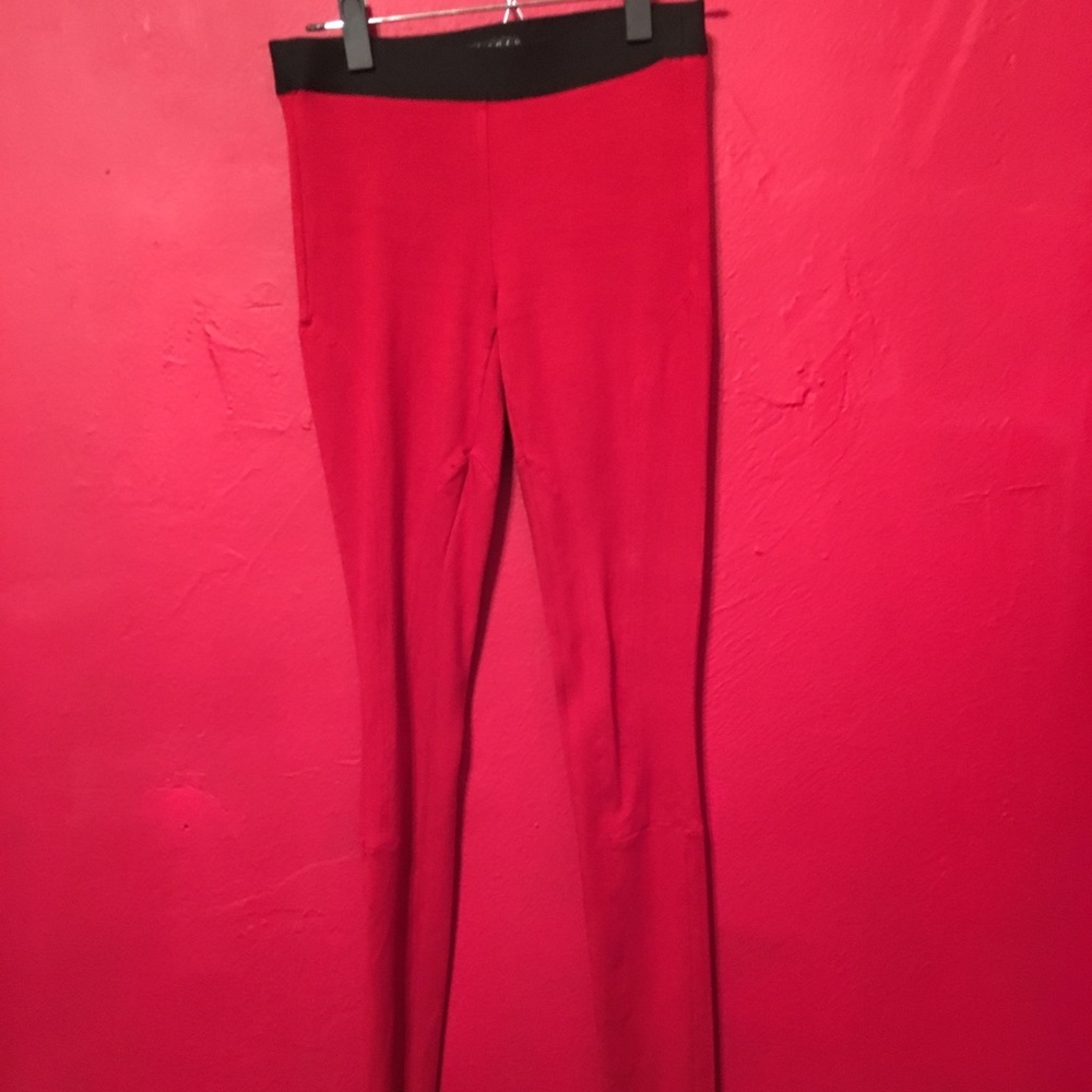 Red theory leggings