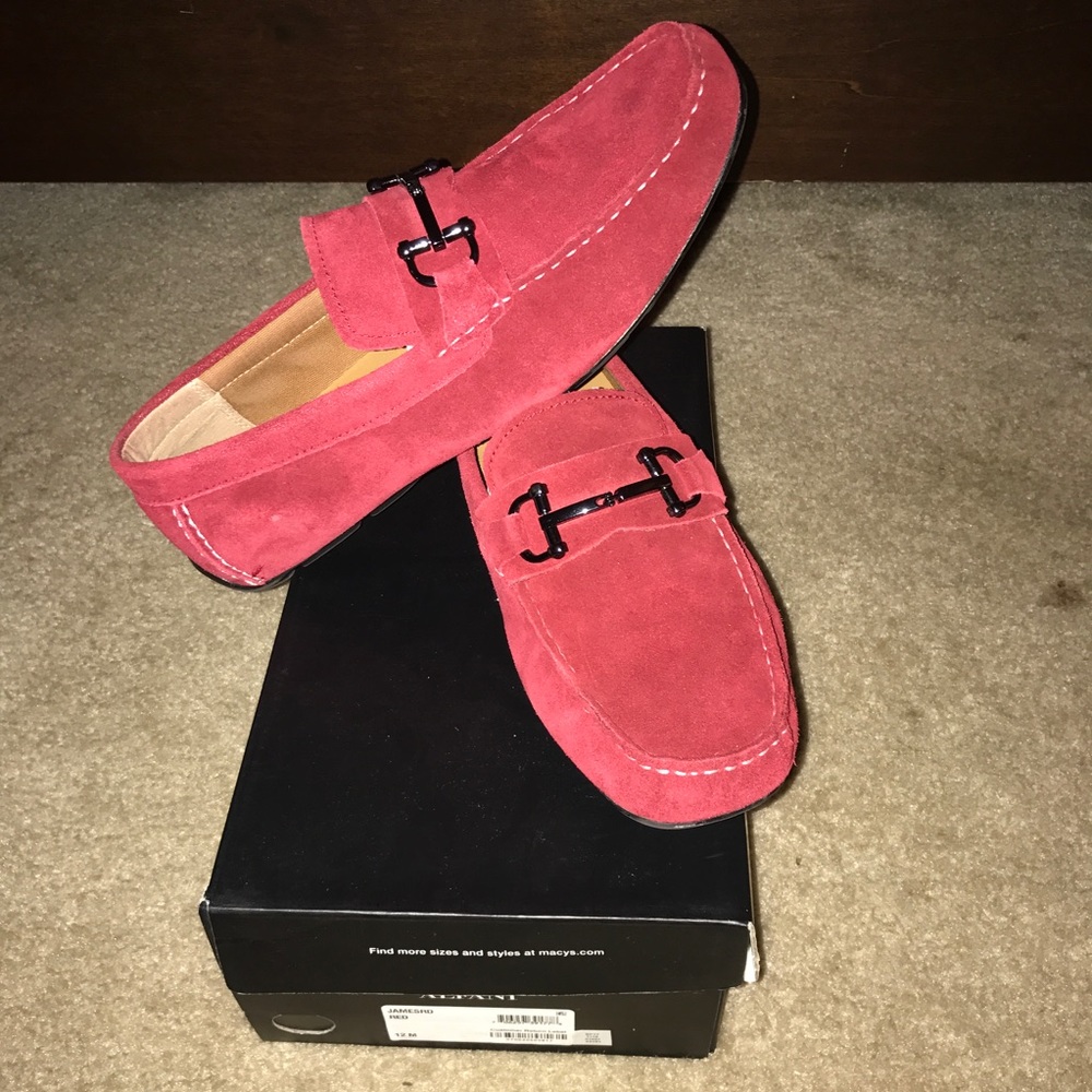 Men's Alfani suede loafers