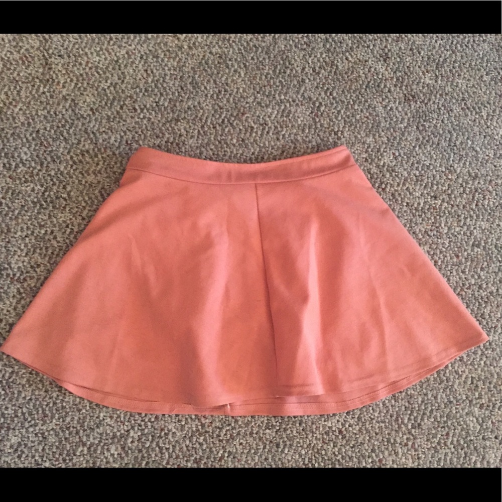 Peach/Beige Circle Skirt