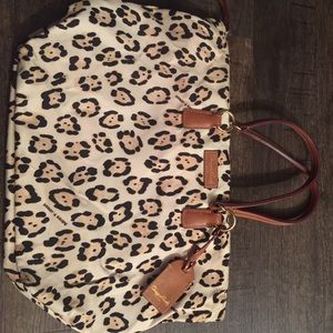 Dooney & Bourke leopard print handbag