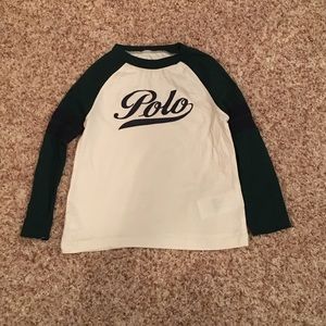 Polo raglan tee